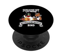 Zuhause Ist Wo My Guinea Pigs Are Sweet Gift PopSockets Adhesive PopGrip