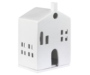 Zuhause light house round door 15 cm Räder