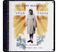 Zuhhgii 10000 Maniacs - Hope Chest: The Fredonia Recordings 1982-1983 Metal Signs Vintage Rock Music Wall Decor Man Cave Tin Sign Gym Pool Bar Bathroom Yard Garage Pub Plaque Poster Wall Art Sign