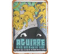 Zuhhgii Aguirre: The Wrath Of God Vintage Metal Sign Look Kitchen Signs Wall Decor Bar Cafe Garage Home Funny Tin Art Plaques Gift Tin Signs 8x12 Inch