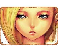 Zuhhgii Bianca Dragon Quest People Metal Tin Sign - 8x12 Vintage Look Poster Wall Decor Plaque