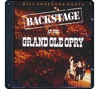 Zuhhgii Bill Anderson Hosts Backstage At The Grand Ole Opry Metal Signs Vintage Rock Music Wall Decor Man Cave Tin Sign Gym Pool Bar Bathroom Yard Garage Pub Plaque Poster Wall Art Sign 12x12 Inch