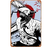 Zuhhgii Chainsaw Man Funny Vintage Tin Sign Wall Anime Cartoon Poster Retro Iron Painting Metal Plaque for Bar Cafe Garage Home Gift Birthday Wedding 12x8 inch.