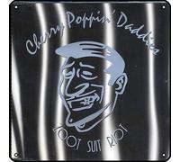 Zuhhgii Cherry Poppin' Daddies - Zoot Suit Riot (3 Tracks) Metal Signs Vintage Rock Music Wall Decor Man Cave Tin Sign Gym Pool Bar Bathroom Yard Garage Pub Plaque Poster Wall Art Sign 12x12 Inch