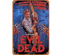 Zuhhgii Classic animation film & television Horror Icons Poster Metal Evil Dead poster Wall Art Decor Tin Sign-8x12inch