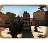 Zuhhgii CT wins CSGO Csgo And Cs Stuff Game Role Game Poster Anime Game Art Deco Tin Sign - 8 x 12 inches