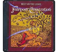 Zuhhgii Fairport Convention - Meet On The Ledge Metal Signs Vintage Rock Music Wall Decor Man Cave Tin Sign Gym Pool Bar Bathroom Yard Garage Pub Plaque Poster Wall Art Sign 12x12 Inch
