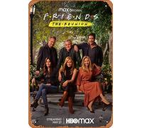 Zuhhgii Friends The Reunion (Courteney Cox,Jennifer Aniston) TV Show Poster Tin Sign Movie Cinema Theater 8x12 inches - Vintage Film Music Metal Tin Sign for Home Bar Pub Garage Decor Gifts