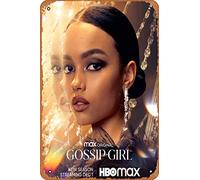 Zuhhgii Gossip Girl (Whitney Peak,Zoya Lott) TV Show Poster Tin Sign Movie Cinema Theater 8x12 inches - Vintage Film Music Metal Tin Sign for Home Bar Pub Garage Decor Gifts