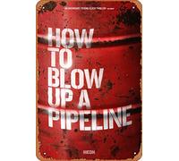 Zuhhgii How To Blow Up A Pipeline (Ariela Barer,Kristine Froseth) Movie Poster Tin Sign Movie Cinema Theater 8x12 inches - Vintage Film Music Metal Tin Sign for Home Bar Pub Garage Decor Gifts