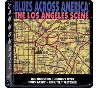 Zuhhgii Joe Houston, Johnny Dyer, Finis Tasby, Kirk Eli Fletcher - Blues Across America: The Los Angeles Scene Metal Signs Vintage Rock Music Wall Decor Man Cave Tin Sign Gym Pool Bar Bathroom Yard