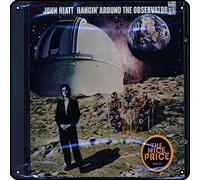 Zuhhgii John Hiatt - Hangin' Around The Observatory Metal Signs Vintage Rock Music Wall Decor Man Cave Tin Sign Gym Pool Bar Bathroom Yard Garage Pub Plaque Poster Wall Art Sign 12x12 Inch