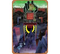 Zuhhgii King Gizzard and The Lizard Wizard Poster Poster 12" X 8" Vintage Metal Tin Sign Home Decor Garage Man Cave Wall Art.