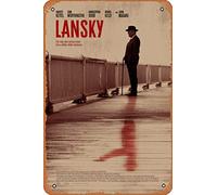 Zuhhgii Lansky (Harvey Keitel,Sam Worthington) Movie Poster Tin Sign Film Movie Cinema Theater 8x12 inches - Vintage Metal Tin Sign for Home Bar Pub Garage Decor Gifts