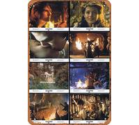 Zuhhgii LEGEND Original Lobby Card Set Tom Cruise Ridley Scott Vintage Tin Sign,Retro of Classic Old Film Poster Metal Sign TV Bar Karaoke Man Cave Wall Decor 8x12 Inches.