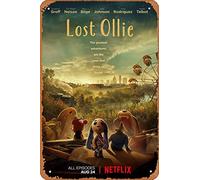 Zuhhgii Lost Ollie (Jonathan Groff,Tim Blake Nelson) TV Show Poster Tin Sign Movie Cinema Theater 8x12 inches - Vintage Film Music Metal Tin Sign for Home Bar Pub Garage Decor Gifts
