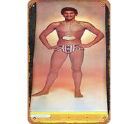 Zuhhgii Mark Spitz "Seven Gold" HUGE Door-Sized Original Olympic Swimming Poster - Studio One 1972 Vintage Metal Signs,Funny Poster Sign Wall Art Decor Plaque for Musical Man Cave Farmhouse Bar Pub