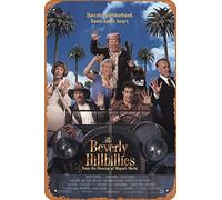 Zuhhgii Metal Sign Movie Poster The Beverly Hillbillies (1993) Wall Art Decor Tin Sign - 8x12 inches