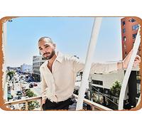 Zuhhgii Michael Mando (Nacho Varga,Vaas Monte) Actor Poster Tin Sign Movie Cinema Theater 8x12 inches - Vintage Film Music Metal Tin Sign for Home Bar Pub Garage Decor Gifts