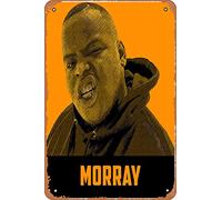 Zuhhgii Morray Funny Vintage Tin Sign Wall Anime Cartoon Poster Retro Iron Painting Metal Plaque for Bar Cafe Garage Home Gift Birthday Wedding 12x8 inch.