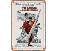 Zuhhgii Movie Series Vintage Retro Tin Sign - Blood Avenger - 8x12 inches Metal Sign Garage Bar,Cinema Living Room Bedroom Decorative Retro Plaque