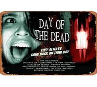 Zuhhgii Movie Series Vintage Retro Tin Sign - Día de los muertos,El - 8x12 inches Metal Sign Garage Bar,Cinema Living Room Bedroom Decorative Retro Plaque