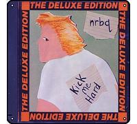 Zuhhgii NRBQ - Kick Me Hard: The Deluxe Edition Metal Signs Vintage Rock Music Wall Decor Man Cave Tin Sign Gym Pool Bar Bathroom Yard Garage Pub Plaque Poster Wall Art Sign 12x12 Inch