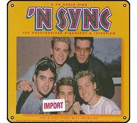 Zuhhgii Nsync - The Unauthorised Biography & Interview Metal Signs Vintage Rock Music Wall Decor Man Cave Tin Sign Gym Pool Bar Bathroom Yard Garage Pub Plaque Poster Wall Art Sign 12x12 Inch