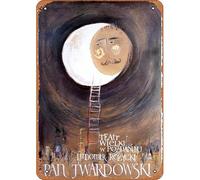 Zuhhgii Pan Twardowski Movie Poster Retro Tin Sign 8x12inch,Film Poster Art Classic Television Posters Music posters Store Karaoke Pubs Club Gift Plaque Man Cave Gift Wall Art Decor Tin Sign.