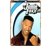 Zuhhgii Poster Metal Wall Tin Sign The Jamie Foxx Show Celebrity Poster TV Movie Poster Retro Gift Karaoke Man Cave Bars Cafes Decor Vintage Art Decorations Metal Signs8 x12