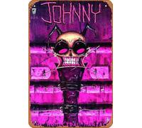Zuhhgii Retro Anime Metal Tin - JOHNNY THE HOMICIDAL MANIAC #7 (NEW PTG) #7 - Cartoon Metal Tin Sign film Poster for Music Cafe Bar Restaurant Supermarket Shop Film Gifts 8x12 Inches Plaque.