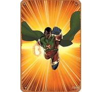 Zuhhgii Retro Anime Tin signs - ICON & ROCKET SEASON ONE #3 A TAURIN CLARKE - Cartoon Metal Sign film Poster for Music Cafe Bar Restaurant Supermarket Shop Film Gifts 8x12 Inches Plaque.
