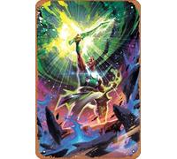 Zuhhgii Retro Anime Tin signs - JOHN STEWART THE EMERALD KNIGHT #1 A MATEUS MANHANINI - Cartoon Metal Sign film Poster for Music Cafe Bar Restaurant Supermarket Shop Film Gifts 8x12 Inches Plaque.