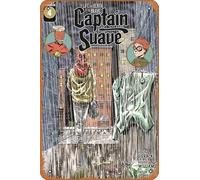 Zuhhgii Retro Anime Tin signs - LIFE AND DEATH OF THE BRAVE CAPTAIN SUAVE #4 - Cartoon Metal Sign film Poster for Music Cafe Bar Restaurant Supermarket Shop Film Gifts 8x12 Inches Plaque.