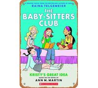Zuhhgii Retro Cartoon Metal Tin - BABY SITTERS CLUB COLOR ED GN VOL 02 TRUTH ABOUT STACEY - Anime Tin Sign Poster,Wall Art,Vintage Plaque Sign for Bar Restaurant Home Coffee Bathroom Garage Office