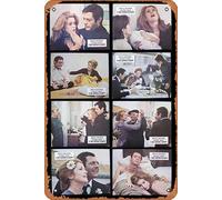 Zuhhgii Retro Classic IT ONLY HAPPENS TO OTHERS 1971 Catherine Deneuve Lobby card set Tin Sign Movie Poster Wall Decor Vintage Film TV Metal Signs for Gift Karaoke Man Cave Bar Pub Kitchen Home Garage