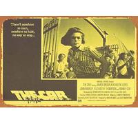 Zuhhgii Retro Classic Movie Poster THE CAR Rare Australian Lobby Card 1 James Brolin Vintage Metal Tin Sign Old TV Film Poster Gift Karaoke Bar Pub Club Decorative Wall Plates Man Cave Home Decor 8x12