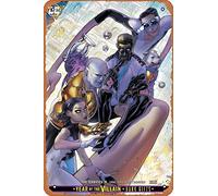 Zuhhgii Retro comics characters Metal Sign - Terrifics 19 Var A Comic Book NM - Film Poster for Music Cafe Bar Restaurant Supermarket Shop Film Gifts Anime Metal Tin Sign 8x12 Inches Plaque