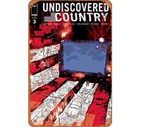 Zuhhgii Retro comics characters Metal Sign - Undiscovered Country 3 Var A Comic Book NM - Film Poster for Music Cafe Bar Restaurant Supermarket Shop Film Gifts Anime Metal Tin Sign 8x12 Inches Plaque