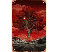 Zuhhgii Retro Film Metal Sign Deadly Premonition 2 A Blessing In Disguise Poster,Movie stars,singers,Anime characters,Art cute Sign Wall Decor Poster Home Bedroom Kitchen Bar Home Cafe 8x12 Inch Tin