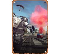 Zuhhgii Retro Film Metal Sign PUBG New State Gameplay Airdrop,Movie stars,singers,Anime characters,Art cute Sign Wall Decor Poster Home Bedroom Kitchen Bar Home Cafe 8x12 Inch Tin Sign.