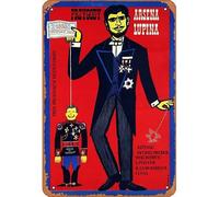 Zuhhgii Retro Film Tin Sign The Adventures of Arsene Lupin,Polish Movie Poster - Decor Gifts Star Posters Retro cartoon Film Animation Car Funny Metal For Music Bar Home Coffee Movie Art Vintage Metal