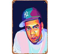Zuhhgii Retro Metal Plaque Sign | Jay Z | Vintage Funny Tin Sign for Gift Home Bar Kitchen Pub Wall Decor Signs 12x8 inch.