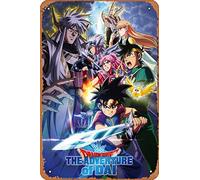 Zuhhgii Retro Metal Sign Dragon Quest Dai Group vs Vearn Vintage Tin Sign,Comic Style,Funny Signs,Film Movie Cinema Theater,Man Cave,Garage,Musical Pub,Brewery,Cafe,Wall Decor,Art 12x8 Inch