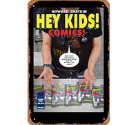 Zuhhgii Retro Metal Sign - Hey Kids! Comics! 1 Comic Book NM - Anime Metal Tin Sign film Poster for Music Cafe Bar Restaurant Supermarket Shop Film Gifts 8x12 Inches Plaque