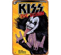 Zuhhgii Retro Metal Sign - Kiss: The Demon 1 Var A Comic Book NM - Anime Metal Tin Sign film Poster for Music Cafe Bar Restaurant Supermarket Shop Film Gifts 8x12 Inches Plaque