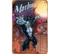 Zuhhgii Retro Metal Sign - Morbius: The Living Vampire (3rd Series) 1 Var A Comic Book NM - Anime Tin Sign film Poster for Music Cafe Bar Restaurant Supermarket Shop Film Gifts 8x12 Inches Plaque