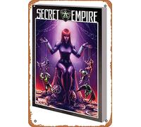 Zuhhgii Retro Metal Sign - Secret Empire: United We Stand 1 Comic Book NM - Anime Metal Tin Sign film Poster for Music Cafe Bar Restaurant Supermarket Shop Film Gifts 8x12 Inches Plaque