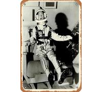 Zuhhgii Retro Movie Poster Reluctant Astronaut (Don Knotts) 1967 Tin Sign,Vintage of Classic Old Film Poster Metal Sign TV Bar Gift Karaoke Music Club Restaurant Man Cave Wall Decoration 8x12 Inches