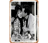 Zuhhgii Retro Movie Poster Strange Bedfellows 1966 Tin Sign,Vintage of Classic Old Film Poster Metal Sign TV Bar Gift Karaoke Music Club Restaurant Man Cave Wall Decoration 8x12 Inches Plaques.